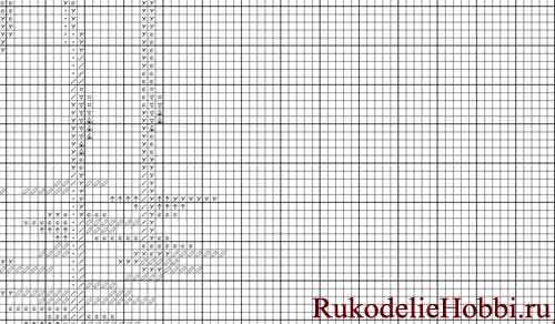 Вышиваем картину Дама с фламинго
